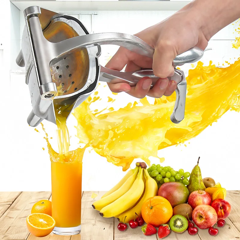 Professional Hand Household Metal Aluminum Alloy Manual Juicer Extractor Fruit Maker Manual Juicer