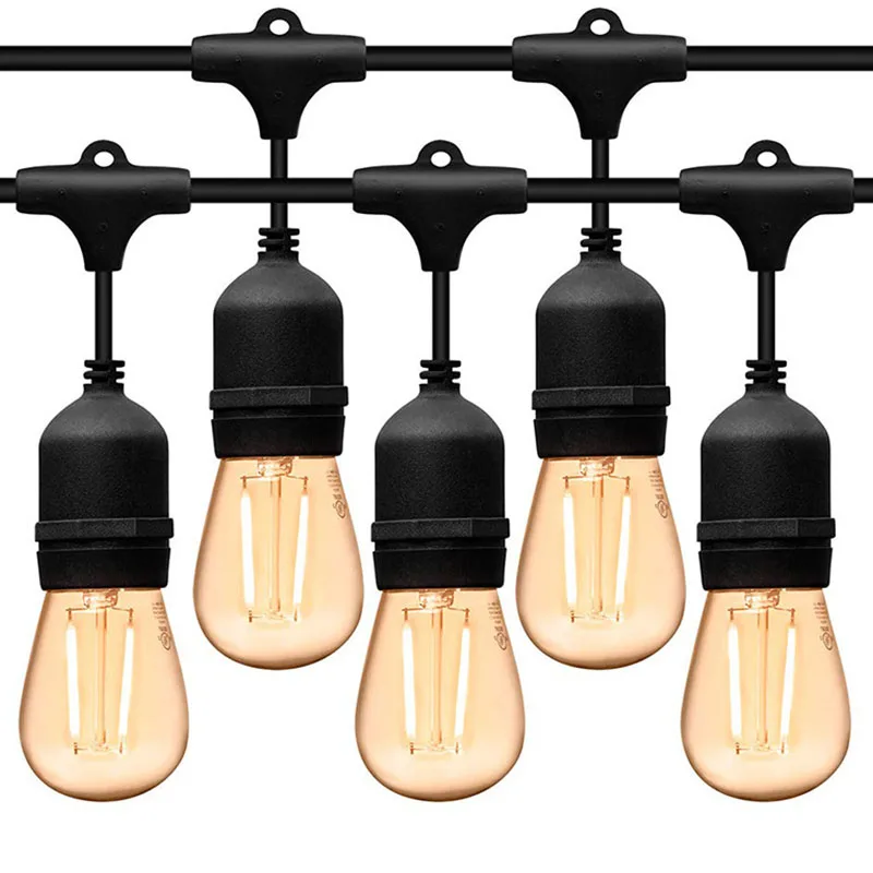 Waterproof E27 Festoon Lights Outdoor String