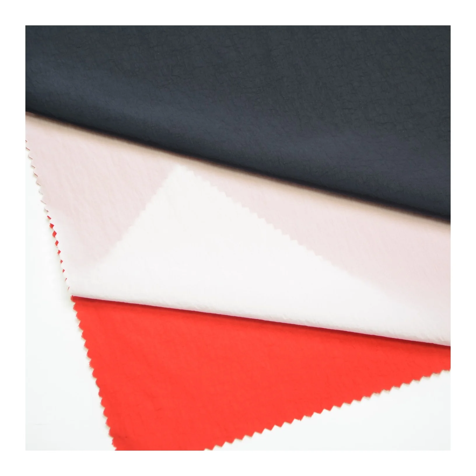 
Light Fabric Plain Waterproof Taffeta 100% nylon Supplier Hot Sale Black Green Dyed Lightweight 1 Meters 40D*40D 86GSM 