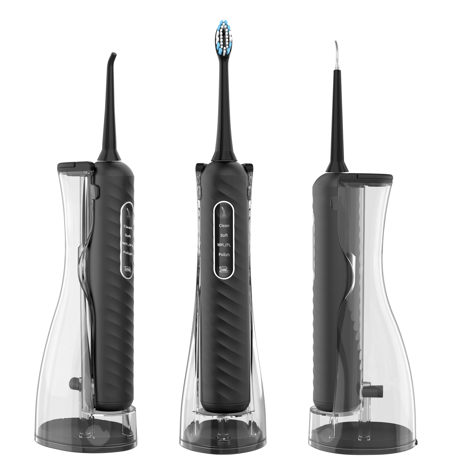 2024 New Design 3 in 1 Electric Toothbrush Dental Calculus Plaque Remover and Oral Irrigator Water Flosser