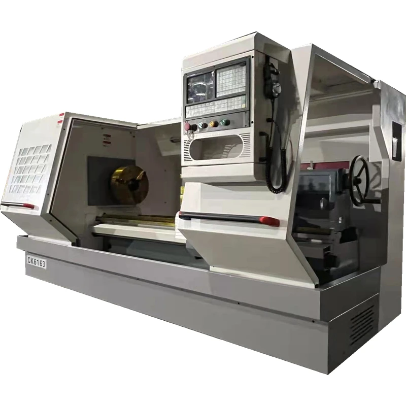 automatic flat bed cnc lathe machine CK6140 with GSK Controller for metal turning Economical Type Horizontal