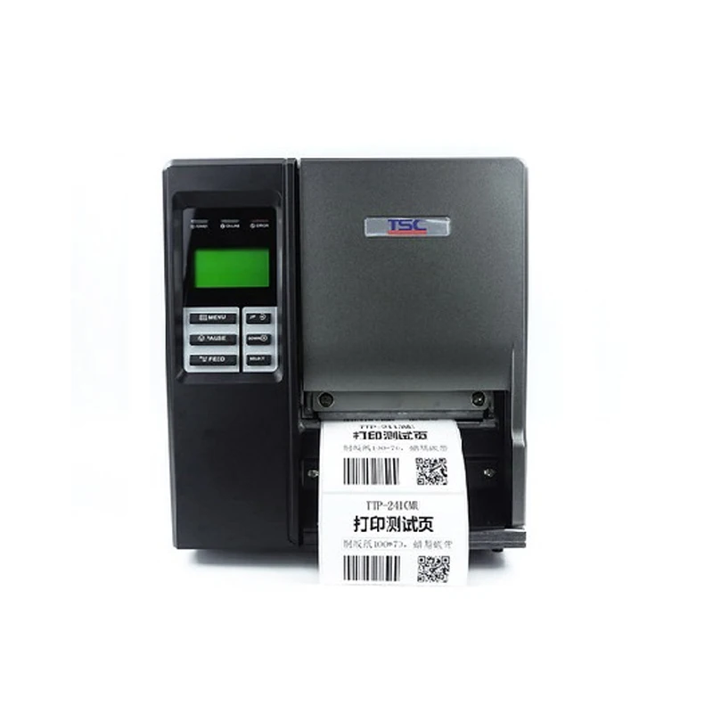 Original Brand New TSC TTP 644MU High Speed Performance LCD Display Thermal Transfer Label Recipt Barcode Printer Machine