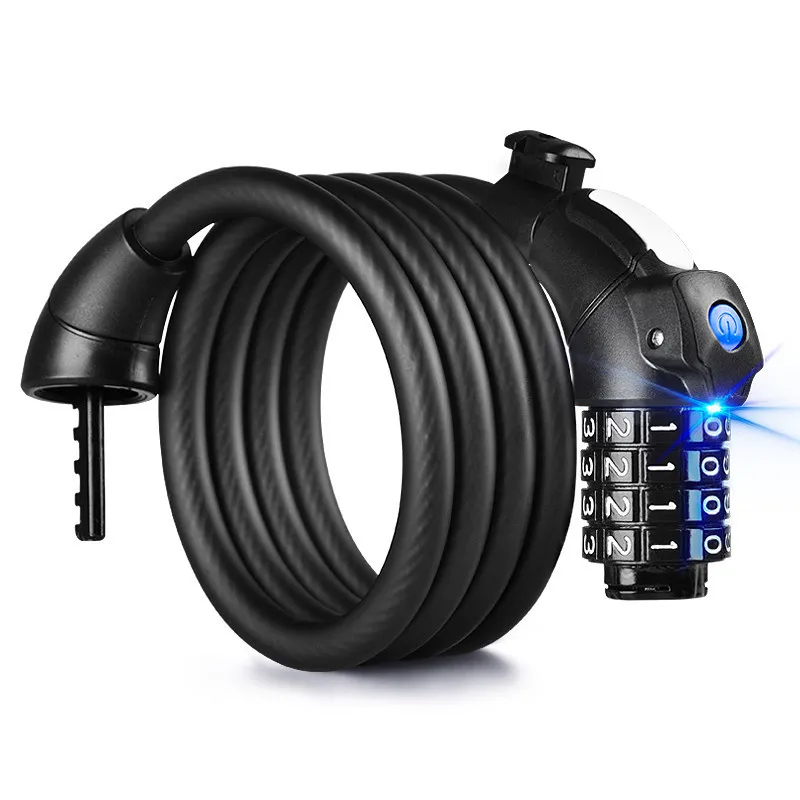 Waterproof Anti Theft Road Bicycle Foldable Password Combination Bike Lock