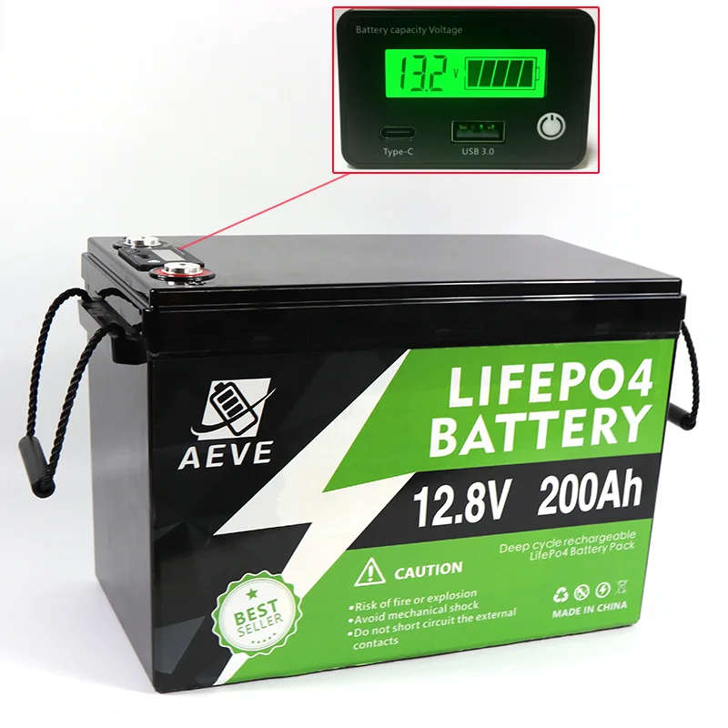 Stock 24volt 100Ah 200Ah 300Ah Home Phosphate Solar Energy Storage 5kwh 10kwh 12V 24V 200ah Lithium LifePo4 Battery Pack