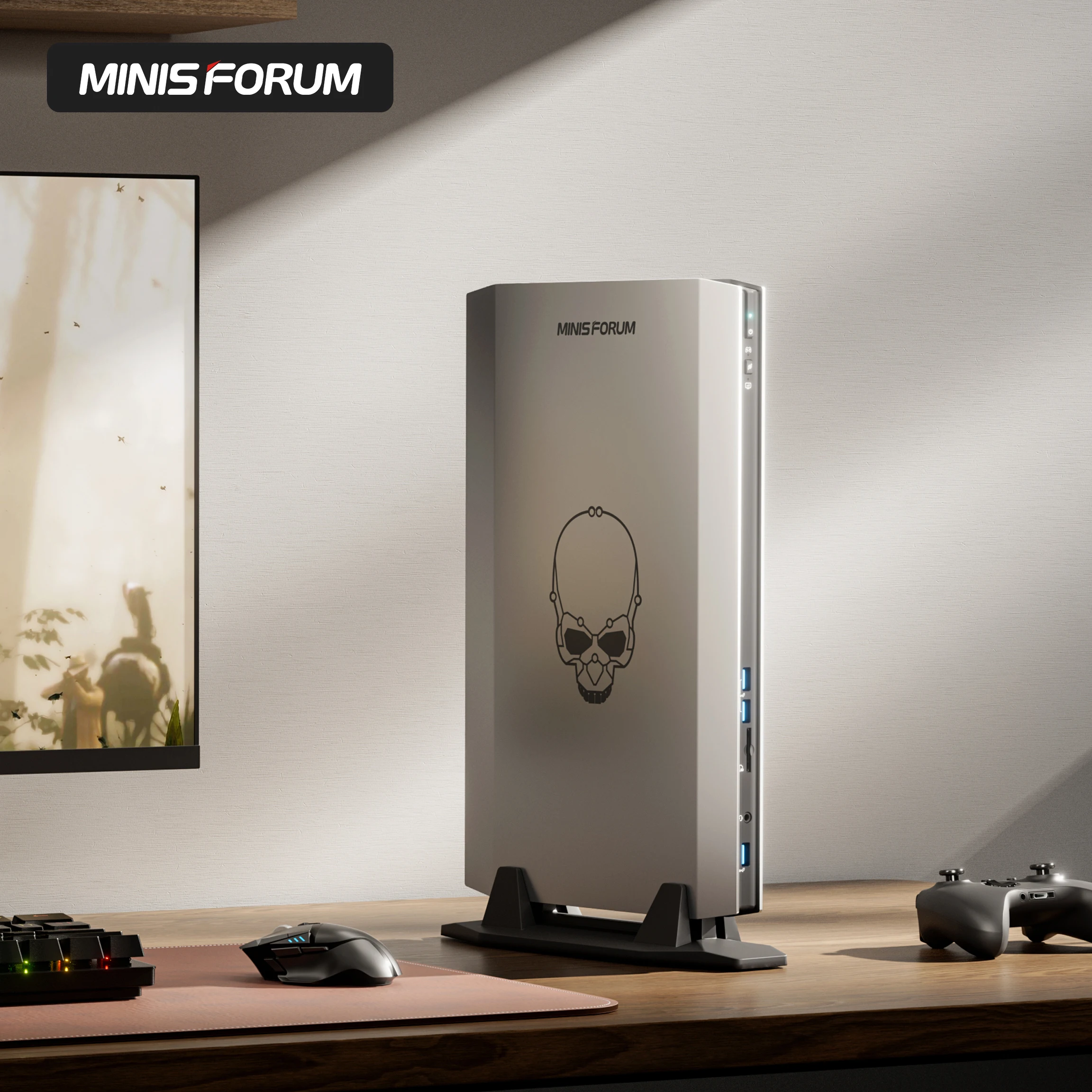 MINISFORUM NUCXI5 Intel Core i5 11th Generation Mini Computer 6 Cores 12 Treads M.2 PCle SSD Wins 11 Gaming Mini PC