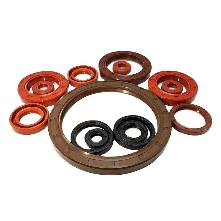 Silicone Rubber Oil Seal Mechanical Hydraulic Seal Nonstandard Custom Size,custom Size Oil, Water and Dust Durable Shore a 60-75