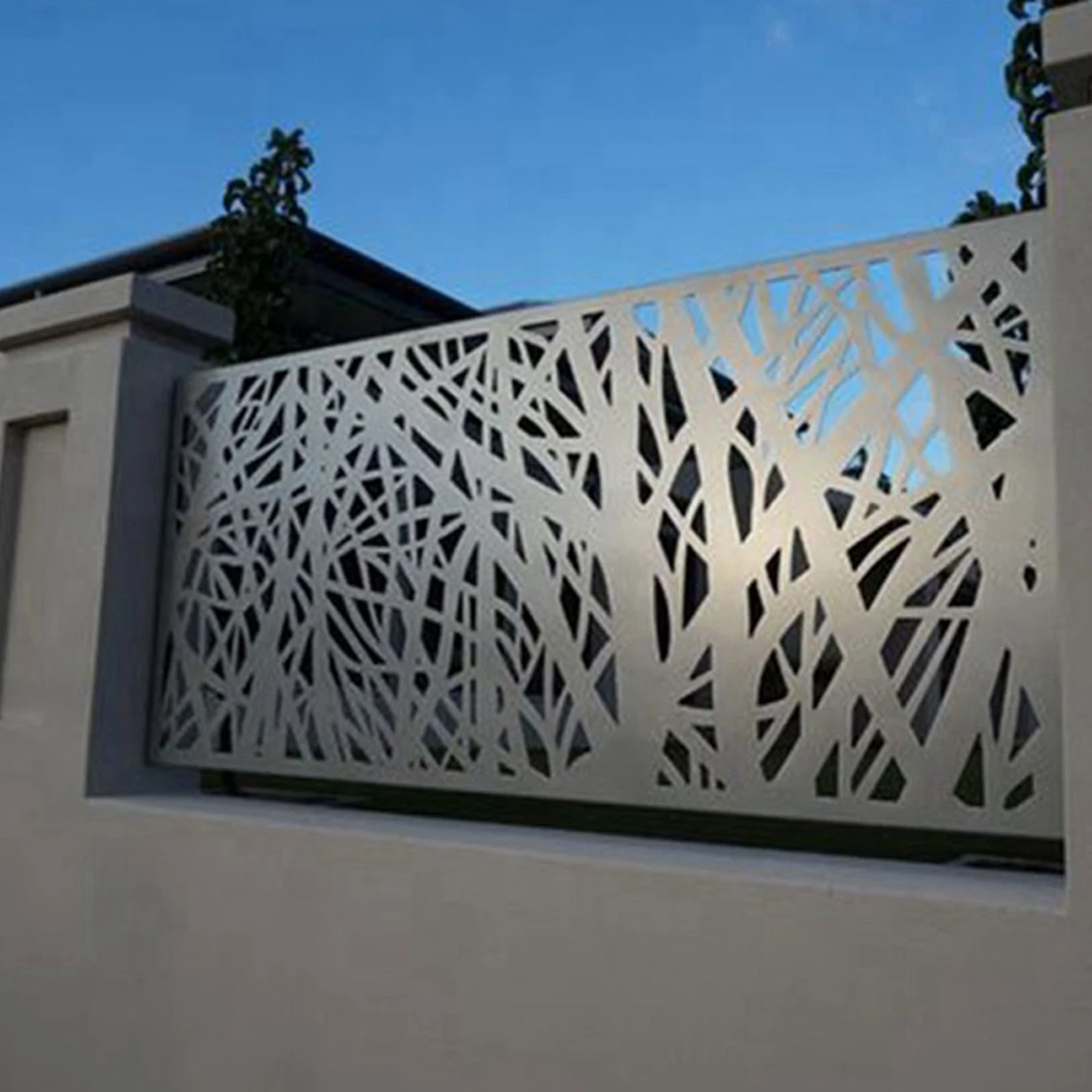 Garden Security System Decorative Aluminum Fence Panels Aluminium Fence Panels For Garden Fencing