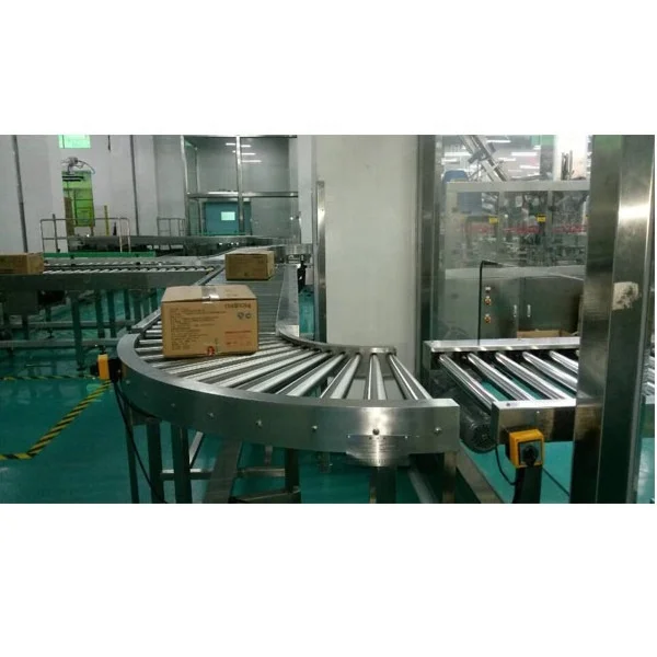 Customized Powered Roller Conveyor for Carton/Corrugated Box Production Line