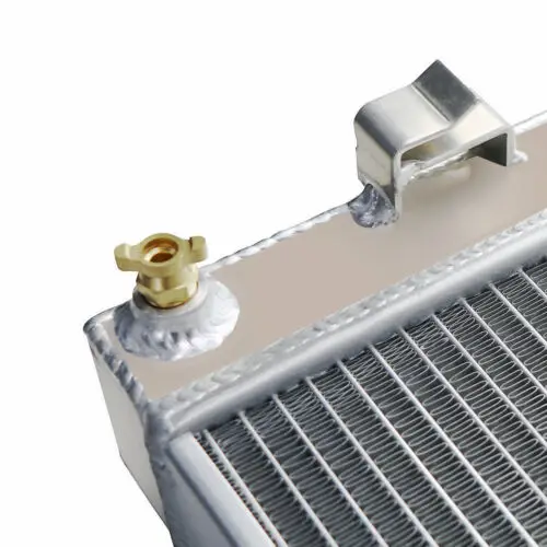 auto parts 2Row Aluminum Radiator Shroud Fan For 03-09 Dodge Ram 2500 3500 5.9 6.7L Diesel