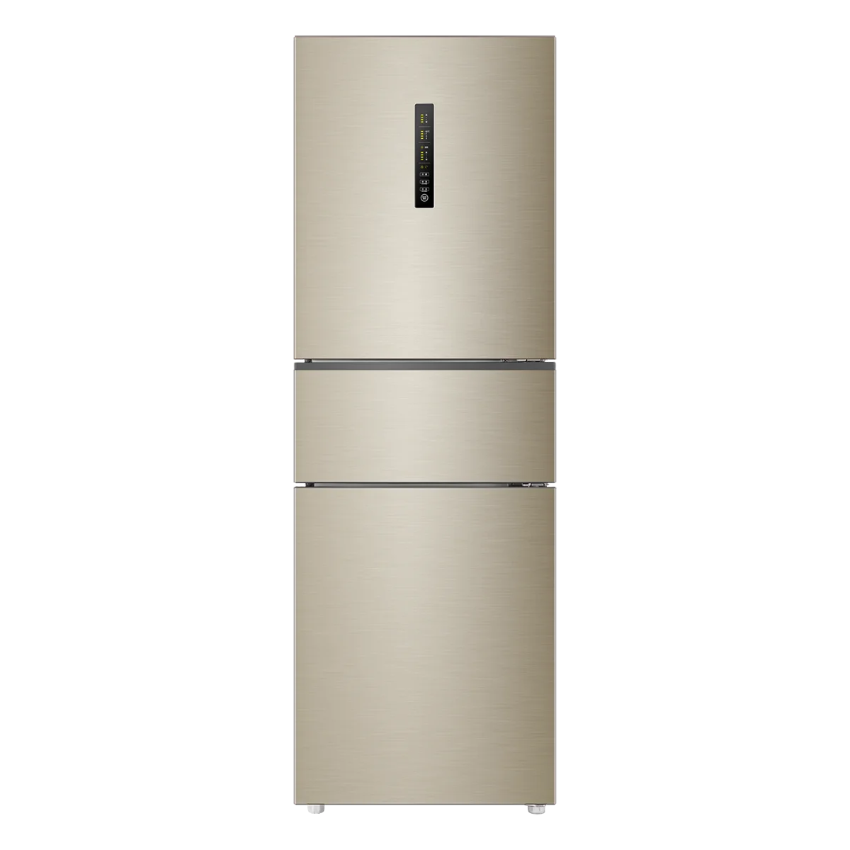 3 Door Home Kitchen fridge/freezer household refrigerator with racks inside the door