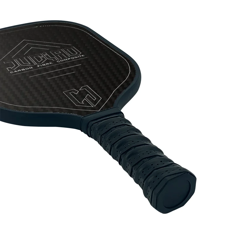 JUCIAO Profesional 3K Carbon Fiber Racket Enhanced Maximum Spin Carbon Textured Surface Pickleball Paddle