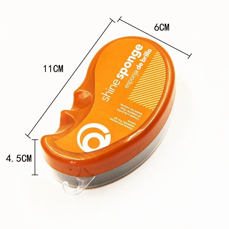Одноразовая губка для моментальной чистки обуви отеля
