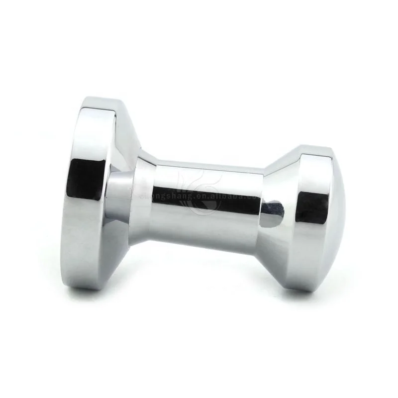 57mm Iron plating mirror polish Espresso Coffee Tamper 53mm Bean Press Coffee Powder Hammer