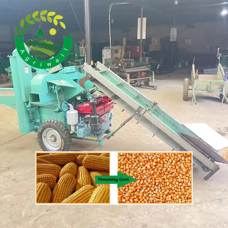 Hot Sale Corn/Maize/Wheat/Rice Farm Machine for Farm Use Traction Type Peeler