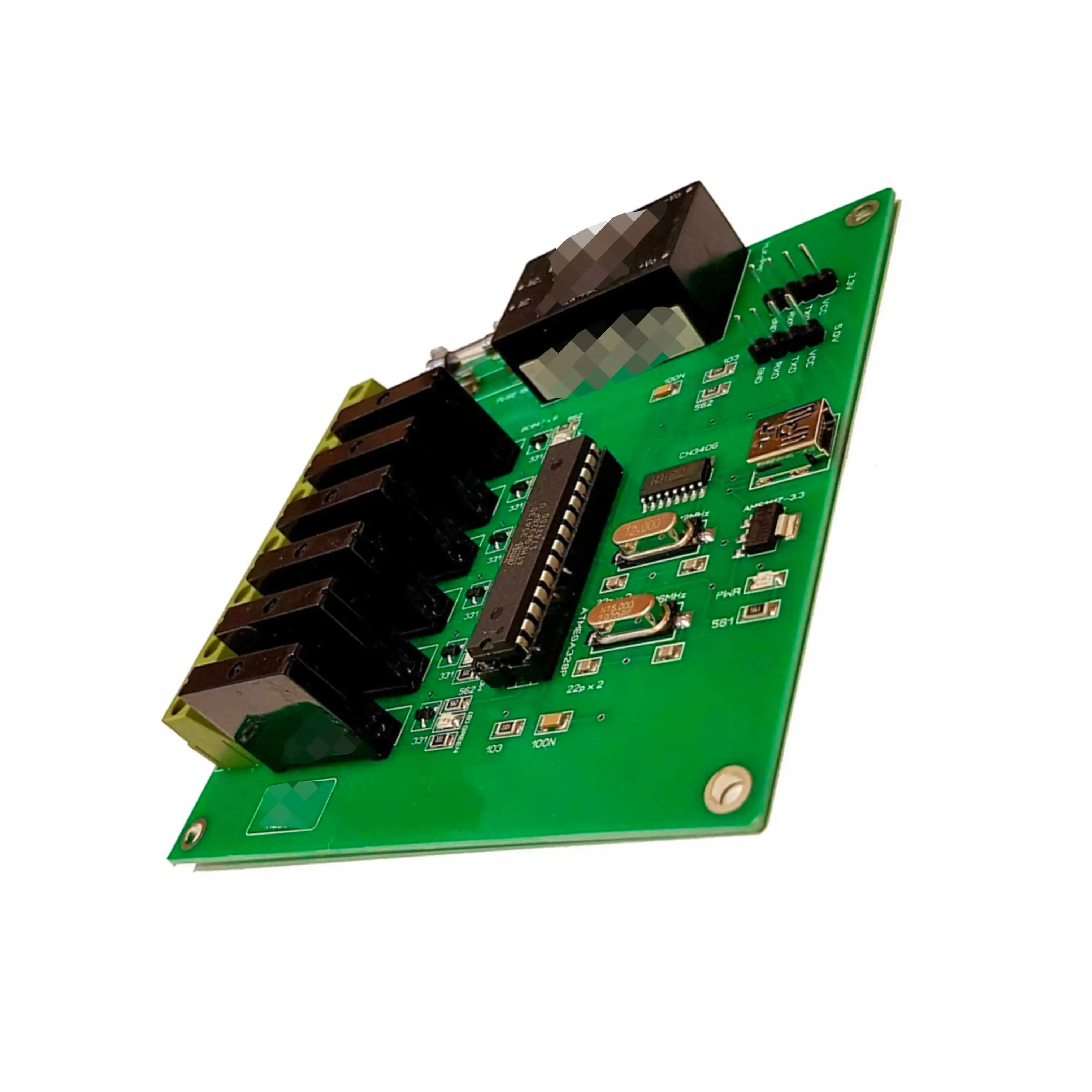 Electrode detection system pcb electronic circuit board with pcba assembly service