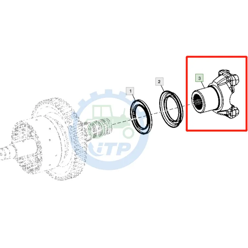 Универсальный Шарнирный Хомут AT326544 AT177701 подходит для John Deere 310J 310K 210K 210LE 210LJ