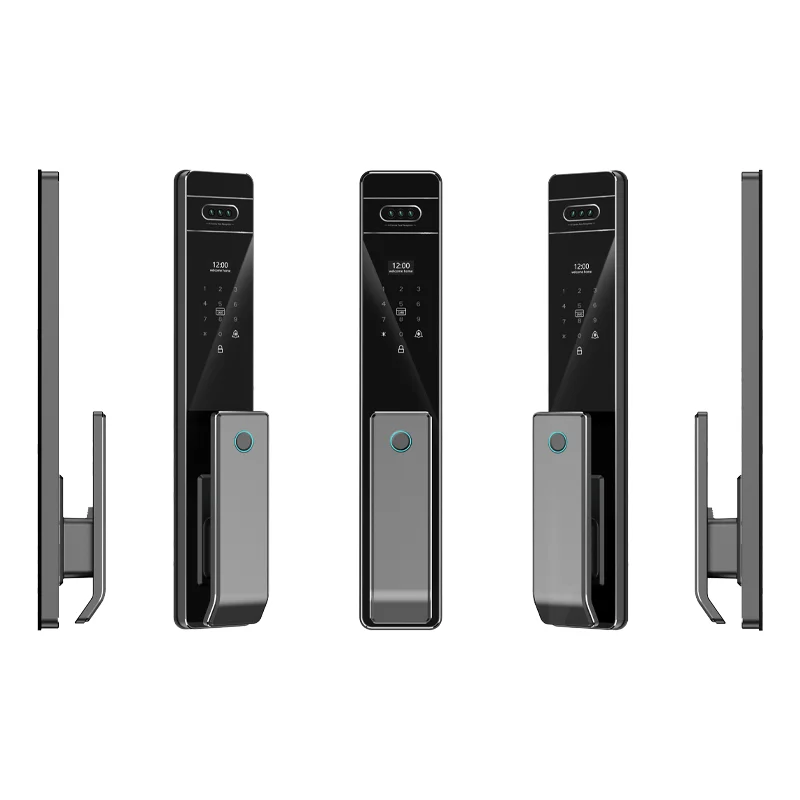 LEZN U7 Tuya application intelligent lock real-time video call function security camera digital lock 3D face recognition