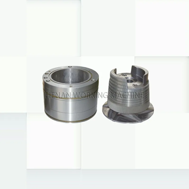 Stator and rotor for colloid mill