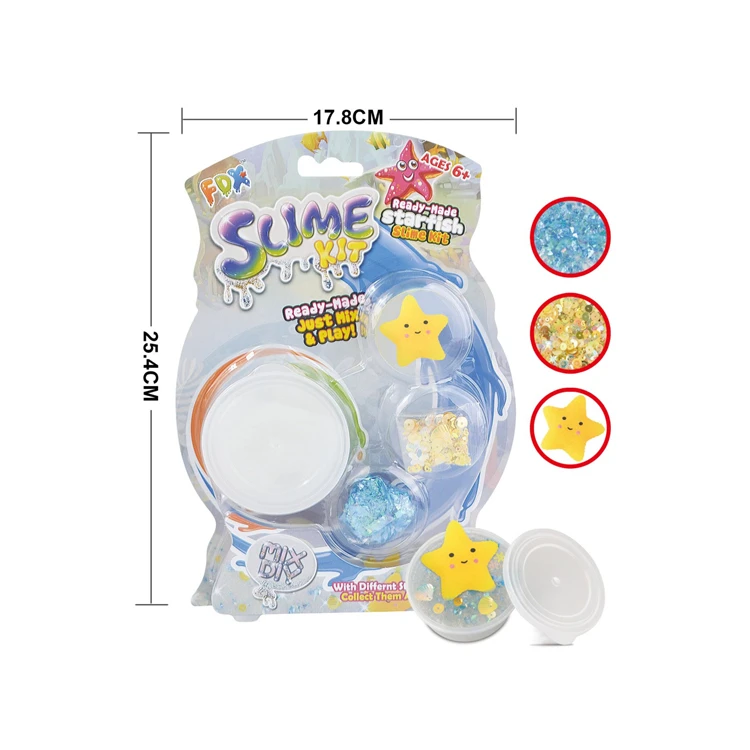 Amazon Hot Sale Plasticine Educational Toys Tropical Punch Kit Slime Online Shopping for Girls
