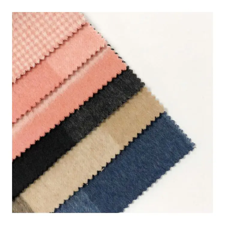 Высокое качество тартан Альпака 50% проверка Шерсть альпака ткань