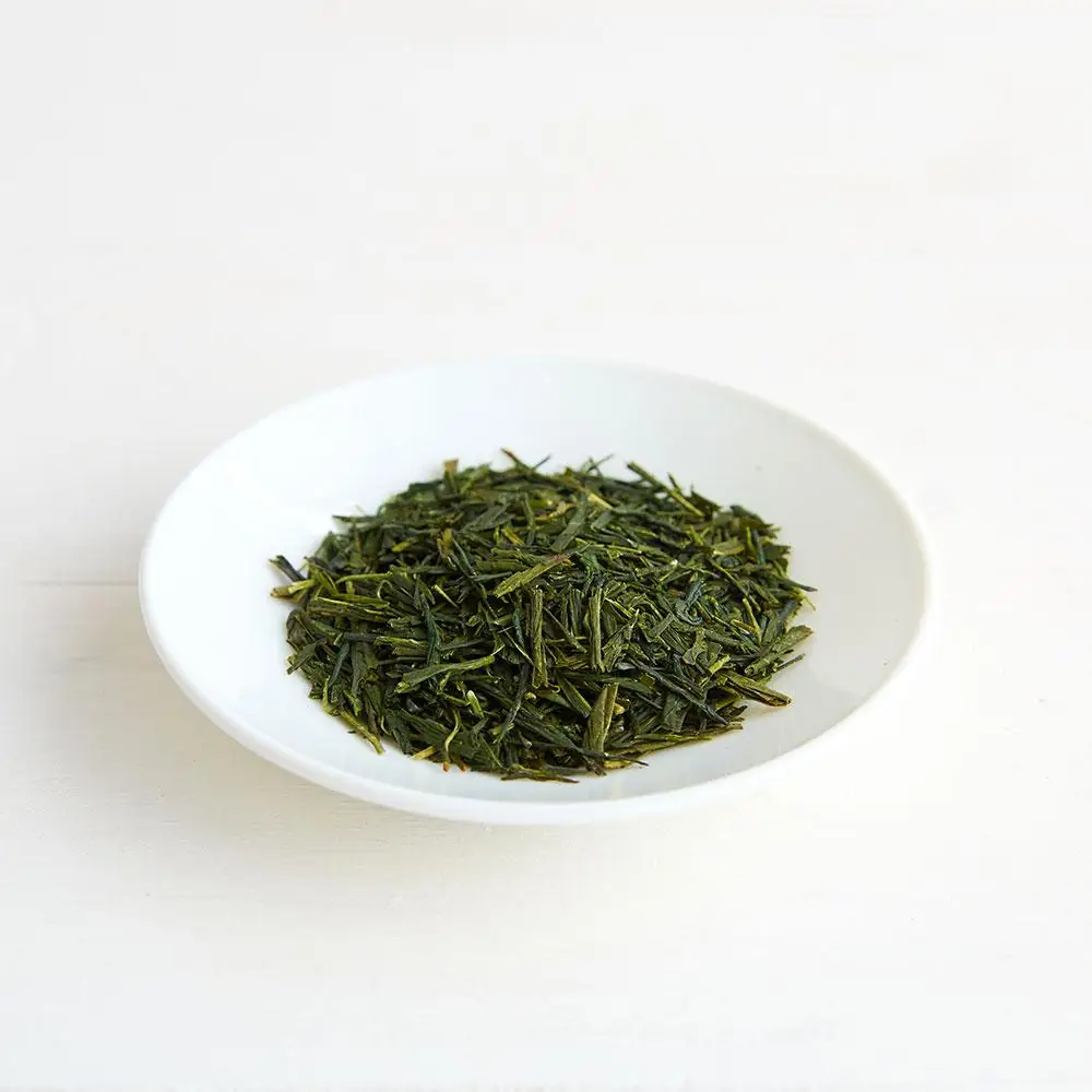 Самая низкая цена зеленый чай Sencha для смешанного немецкого чая свежий насыпью