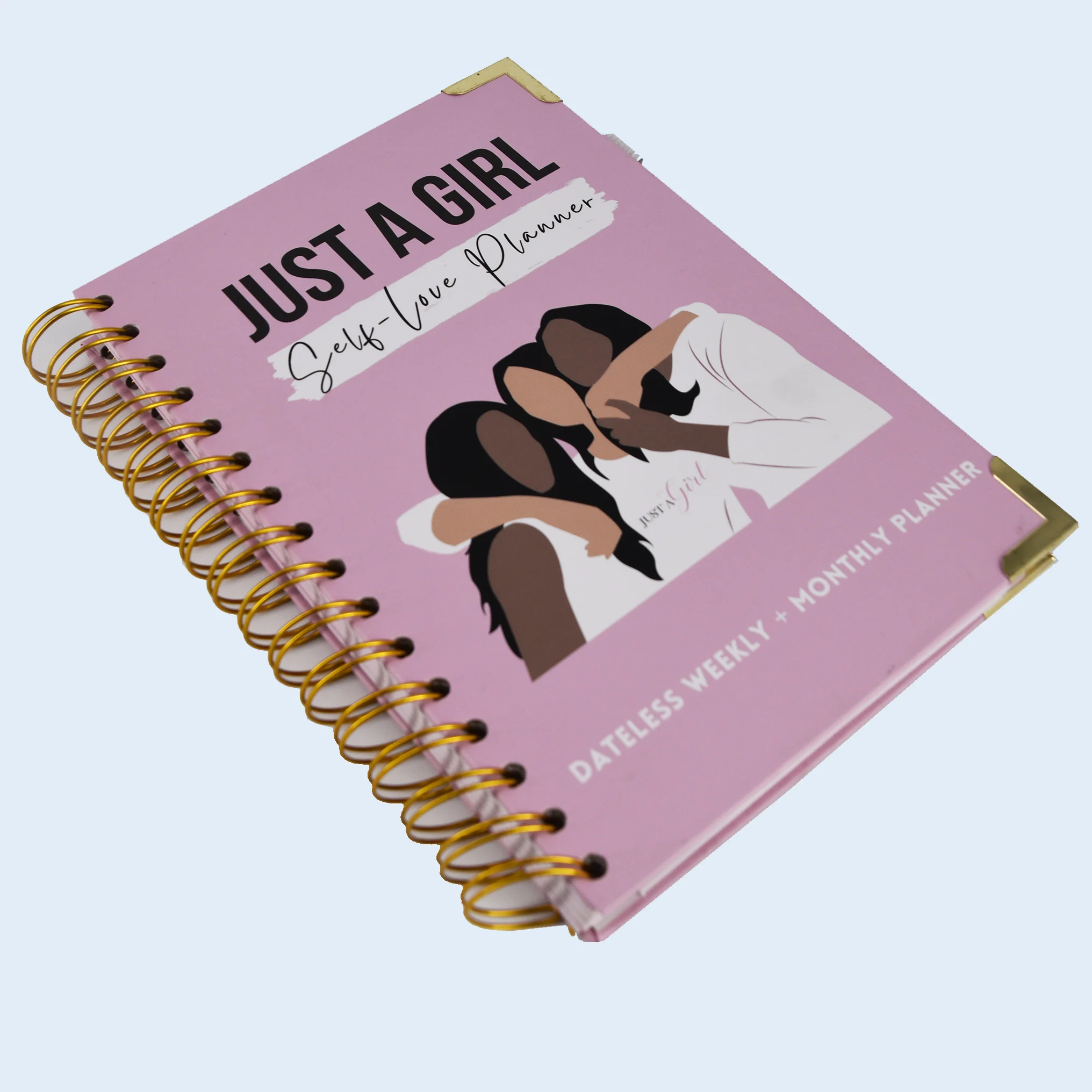 2024 best quality custom Wholesale spiral hardcover notebook planner printing for students kids