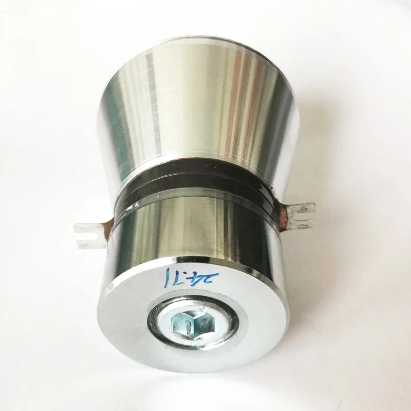 Industrial ultrasonic transducer 25khz 100w ultra sonic cleaner vibrator cleaning supersonic wave Oscillator