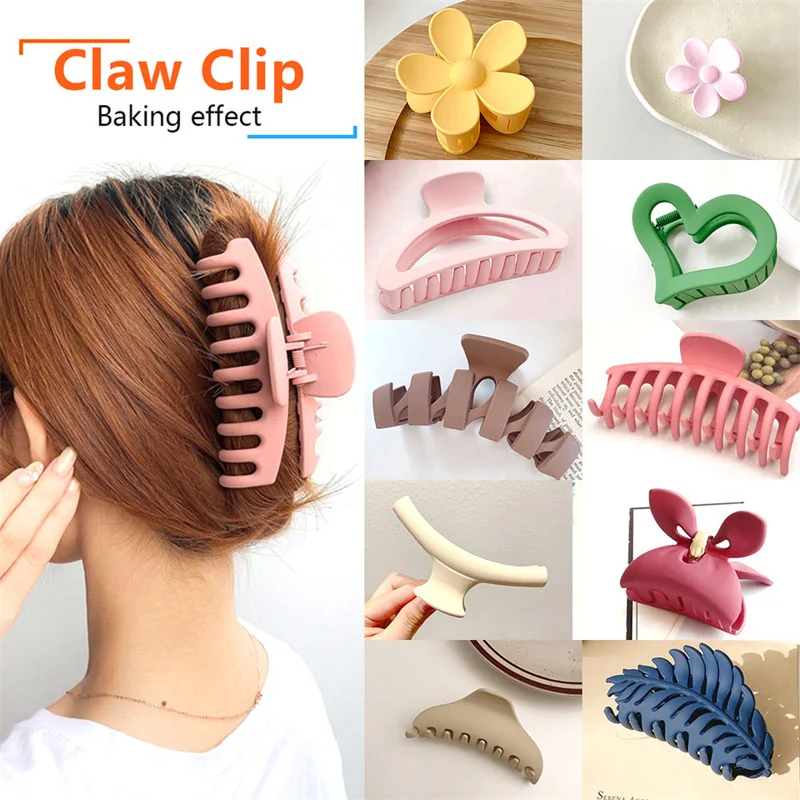 Wholesale Custom Hair Clamp Crabs Plastic Claw Clips for