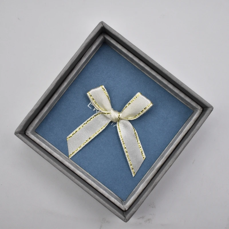Manufacturers Custom Ribbon Printing Handmade Bow Decorative Satin Ribbon Bow Gift Box Ribbon Bow