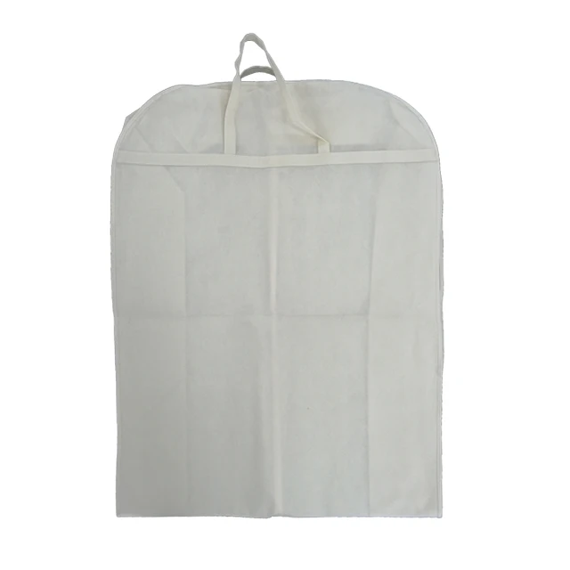 
white non woven gown customized manufacturer fashionable printed folding luxury wedding dress cover bag 