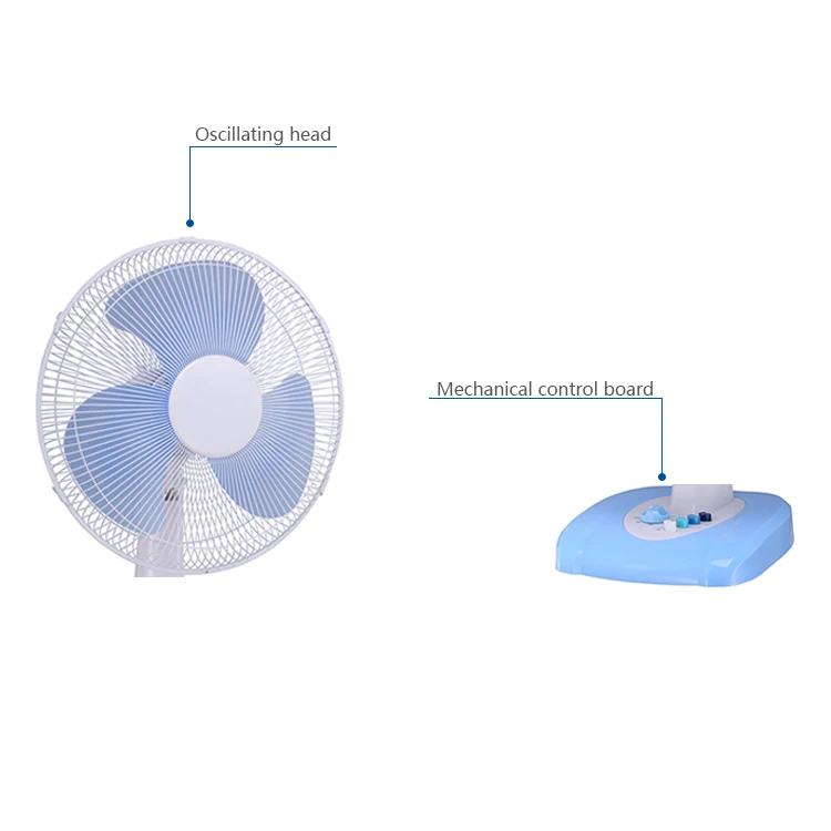 2022 home student kids timer small silent oscillating cute electric plastic metal grill modern 16 inch desk fan