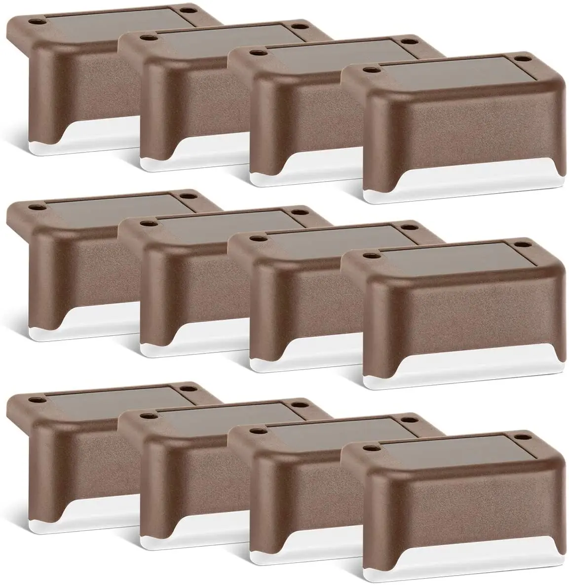 
 Лидер продаж, водонепроницаемые светодиодные фонари на солнечной батарее для забора во дворе, лестнице, садовом датчике, светодиодный светильник на солнечной батарее для лестницы  