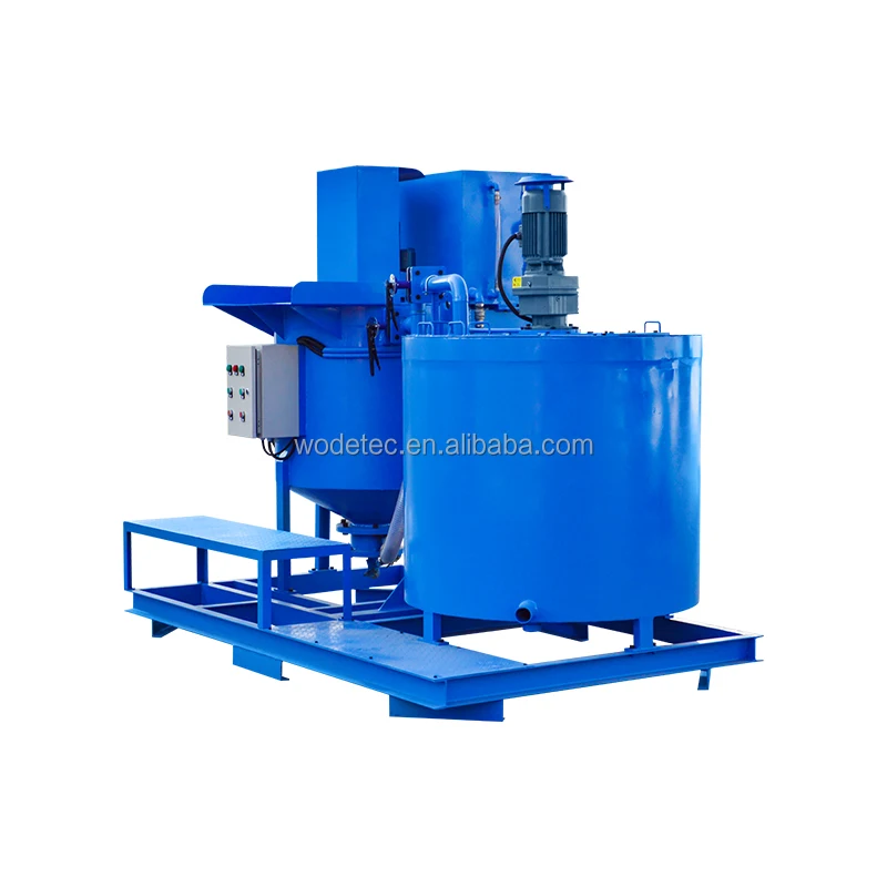 500L Capacity high efficiency electric bentonite grouting mixing and agitator machine for deep well casing