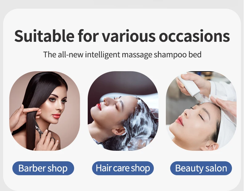 Head Spa Shampoo Bed With Water Tank Modern Shampoo Bowl Bed Shampoo Chair Wash Unit With Massage