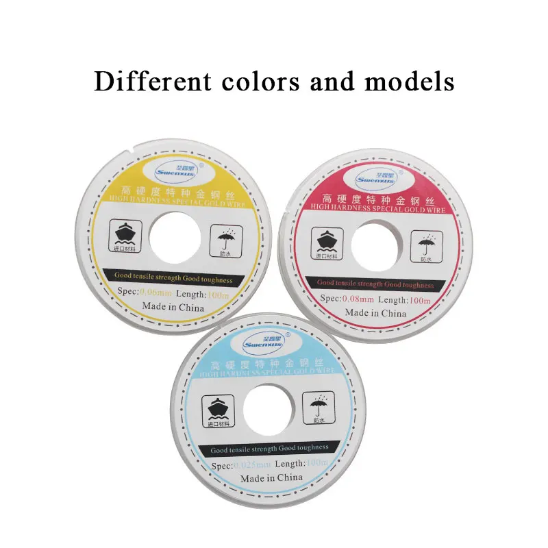 0.025mm 0.03mm  0.04mm 0.05mm 0.06mm 0.08mm 0.1mm separating and cutting gold wire for repairing broken mobile phone LCD screen