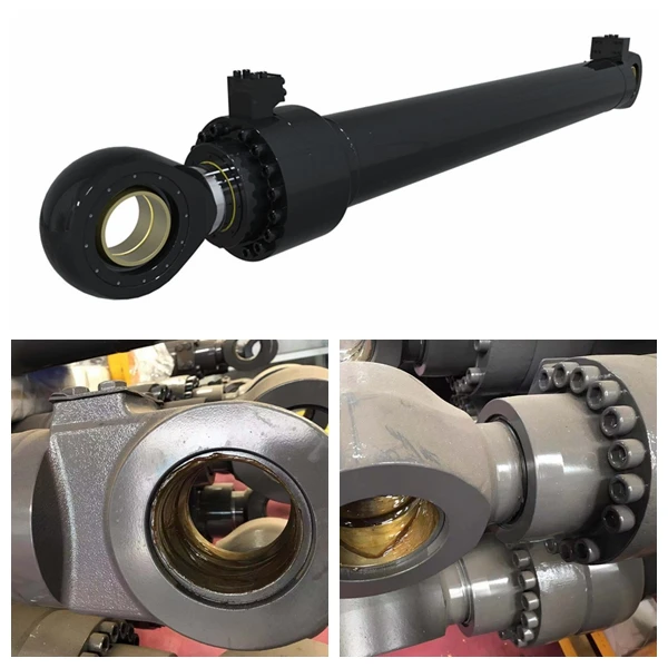 Specialized Hydraulic cylinder system for tipper trailerS