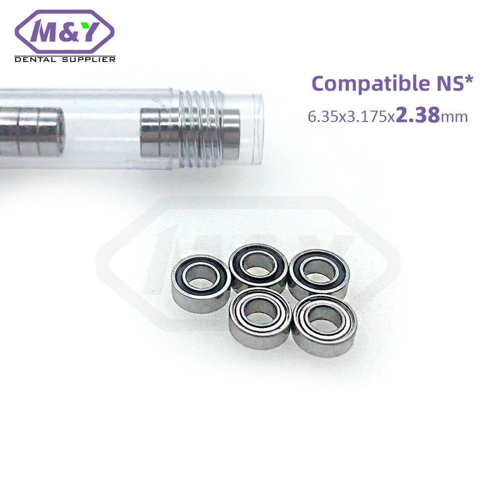 Dentistry Lab Bearing fit N*K 2.38mm High Speed Dental Handpiece Air Turbine Steel Ceramic Ball Rotors Motor Cartridge Bearings