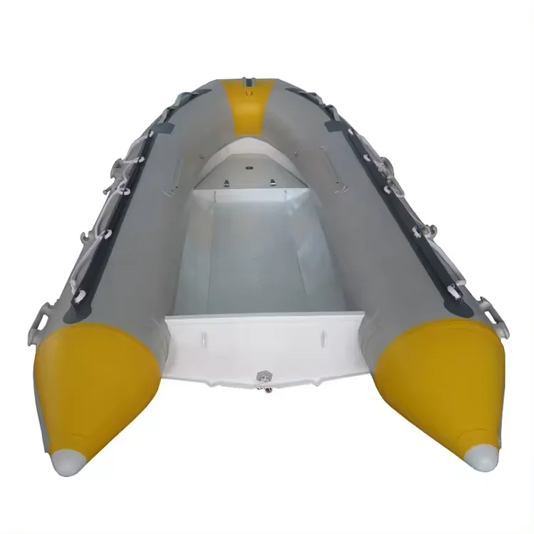 DAMA High Quality Aluminum Floor Pvc Rigid Inflatable Aluminum Rib Boat