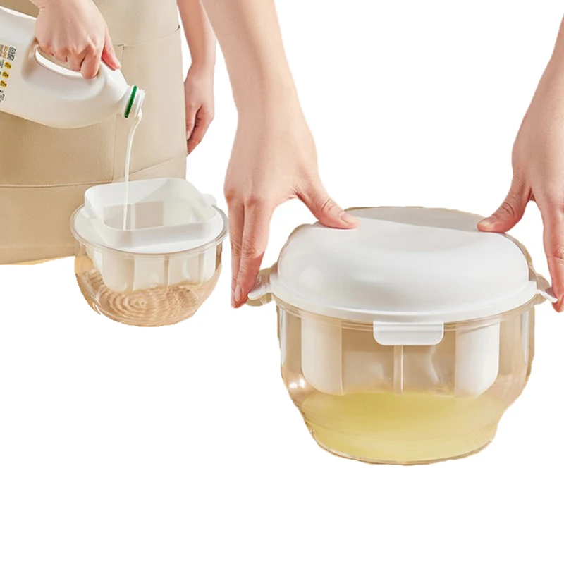 Kitchen Filter Fine Mesh Plastic Mesh Colander Self-made Greek yogurt Whey Separator Vegetable Squeezer Yogurt Strainer