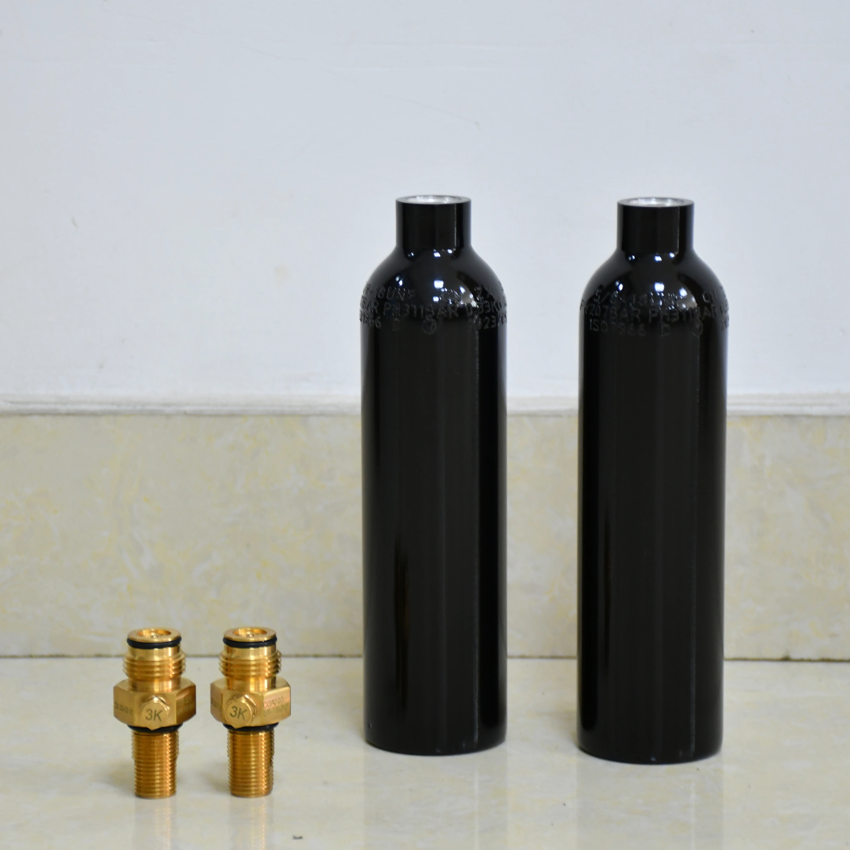 ZX 9oz 12oz 16oz 20oz 24oz ISO7866 PCP Aluminum Paintball Tank Cylinder CO2 Bottle HPA Tank Air Tank for paintball