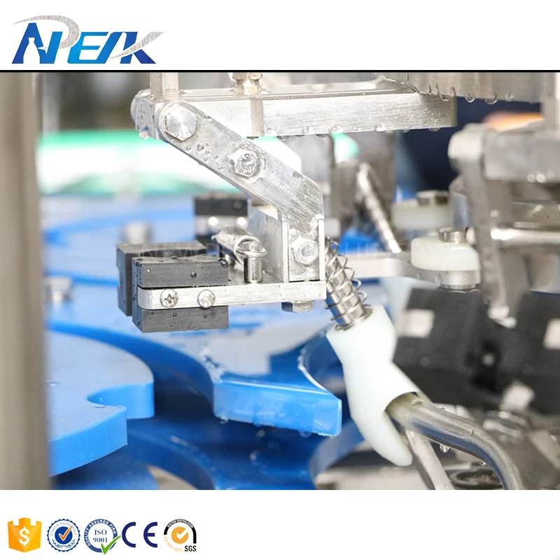 Small bottle carbonated drinks 3 in 1 filling production line