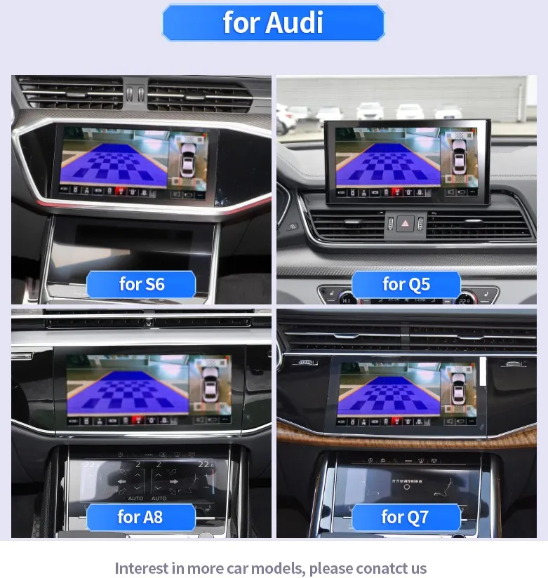 Full 4 lens Night Vision Driving Recorder 360 Degree Reversing Camera  Car Factory