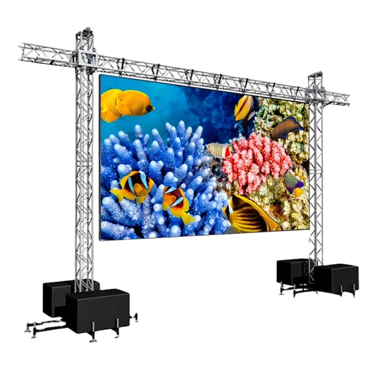 Full Color 3840HZ Rental Led Display High performance Indoor Outdoor 500x1000mm Die Cast Aluminum Led Video Wall Display Screen