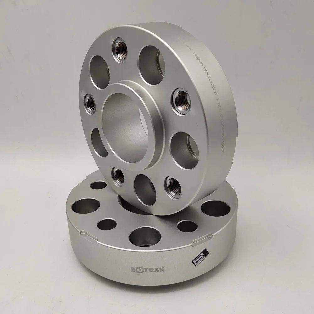 Ступица BOTRAK Центральная 35 мм 5x112 до 5x120 автомобильный адаптер колеса CB 57,1 мм до 72,6 мм подходит для автомобилей VAG