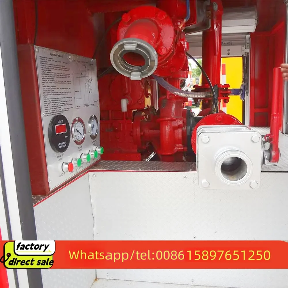 China brand new Fire Fighting Truck emergency rescue truck body for Architectural Forest fire