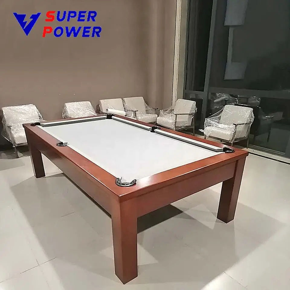 High end modern design Multifunctional billiards table Standard 9ft billiards 2-in-1 Dine Pool Table