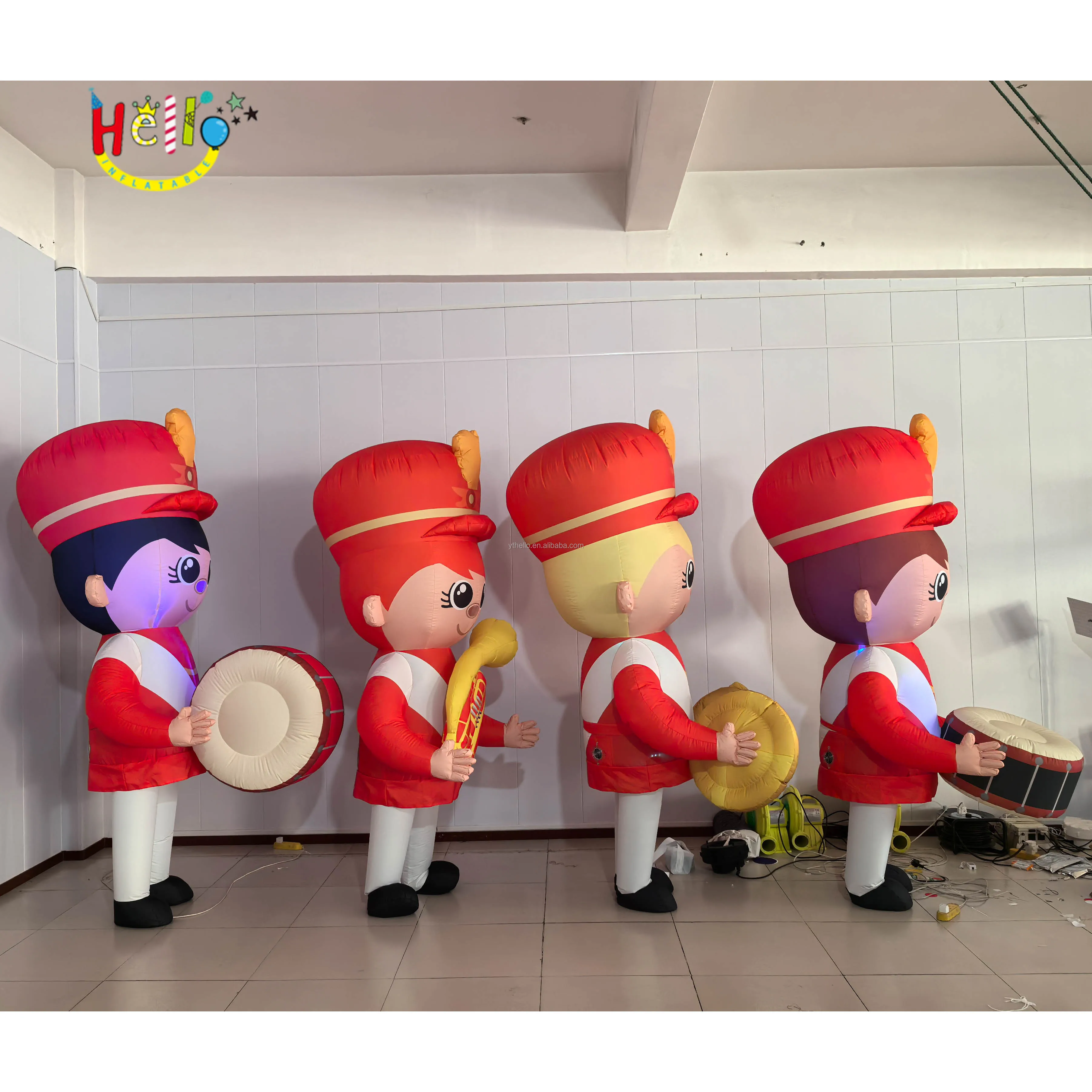 Festival City Parade Event Walking Inflatable Charater Costume Inflatable Band Walking Costume
