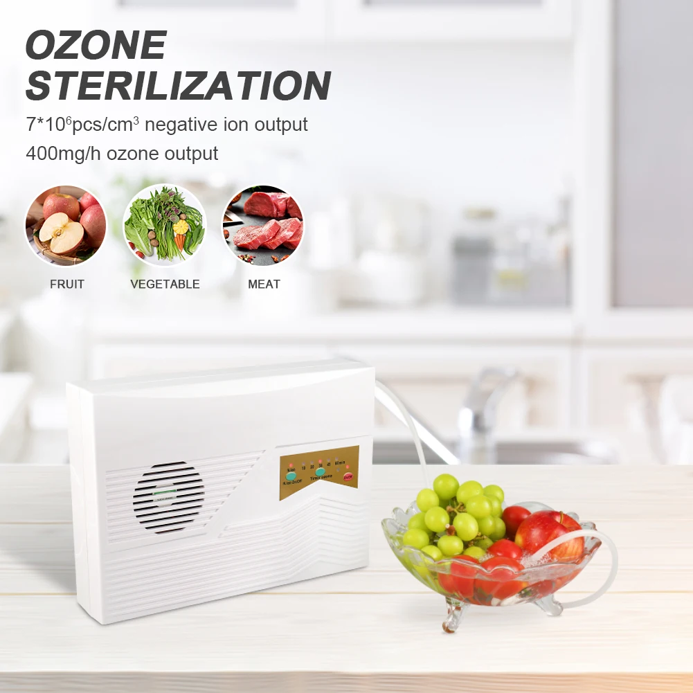 Portable household Food removing fertilizer pesticide residues ozone Fruit and Vegetable cleaning washing machine