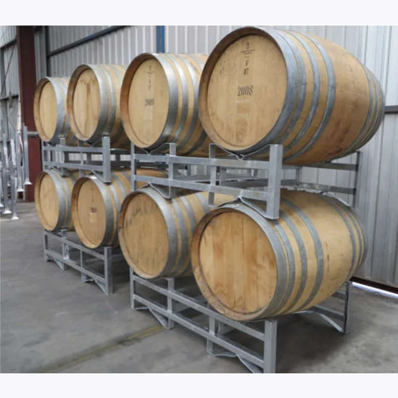 high quality customized factory price steel rack barrel wine stackable wine rack barrel wine rack