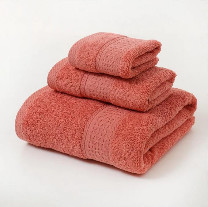 Super Absorbent Large  Perfect Towels 3 in 1 Set Soft Towel ( Combo Pack)